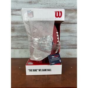 "The Duke" NFL Game Ball Wilson Fanatics Verified Football Authentic